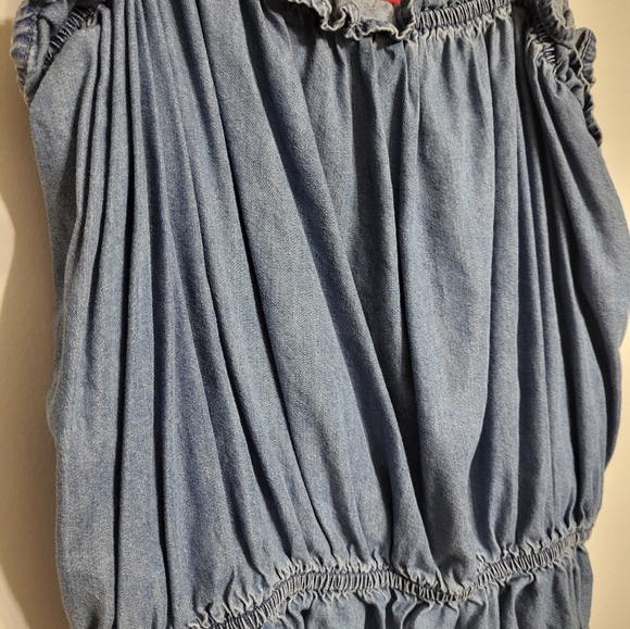 Guess denim blouse sleeveless - Picture 4 of 6